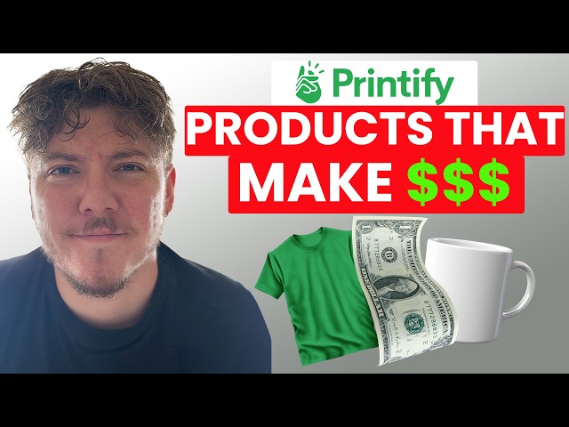 The Most Profitable Printify Products Right Now