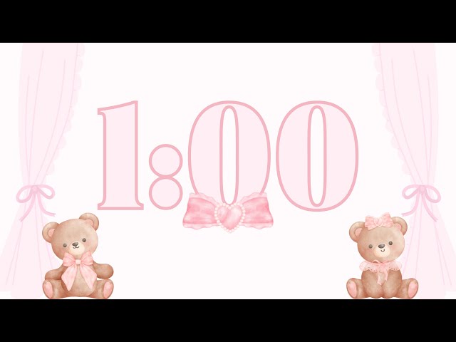 1 Minute Timer Coquette - Calm and Relaxing Music