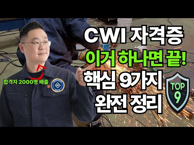 Complete CWI exam information! Start studying with this guide and boost your passing rate.