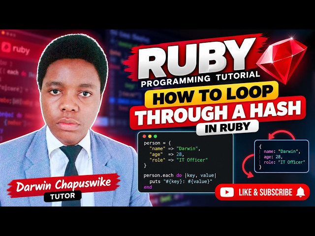 Ruby Tutorial Lab 11 - Loop Through A Hash