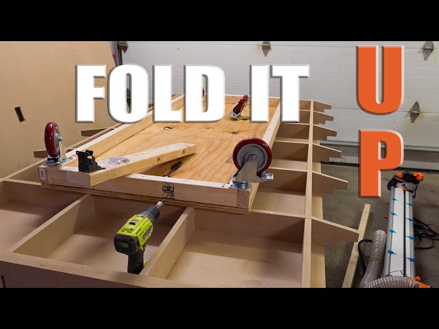 Building Folding Torsion Box CNC Table - Lowrider V4