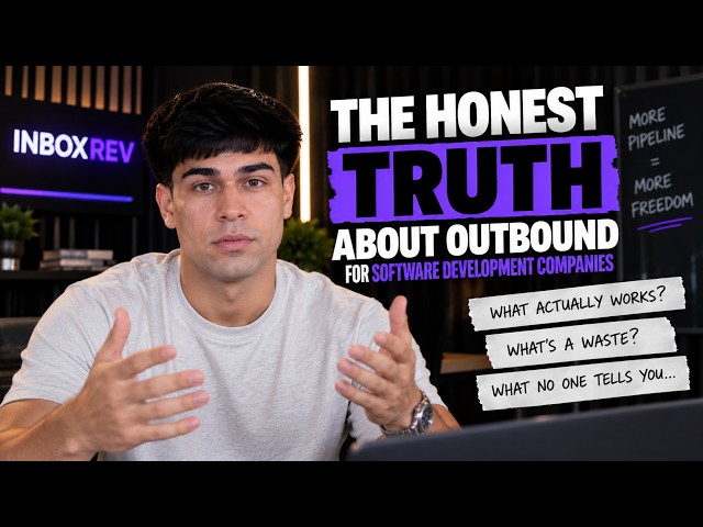 The honest truth about outbound marketing for high ticket B2B software development companies