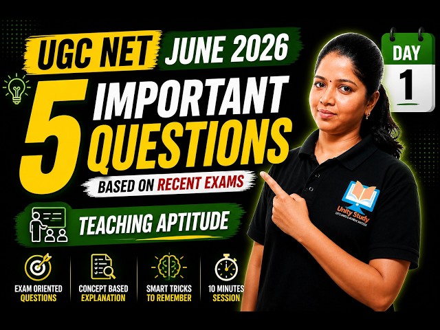 UGC NET 2026 🔥 Day 1 | 5 Repeated Questions | Teaching Aptitude | LETS CRACK NET