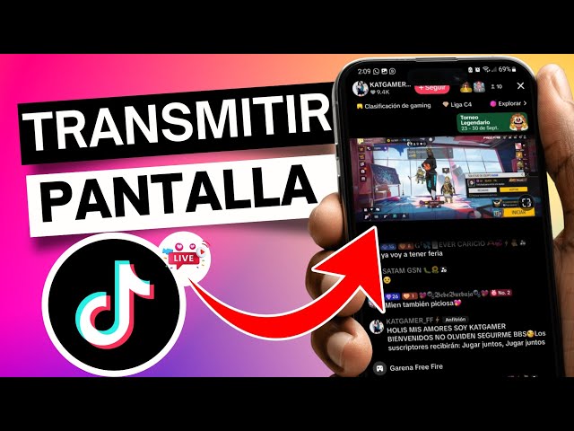 How to STREAM your MOBILE SCREEN on TIKTOK 2024 ✅️