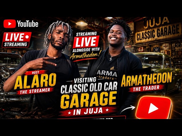 Vintage Cars In Juja IRL STREAM 