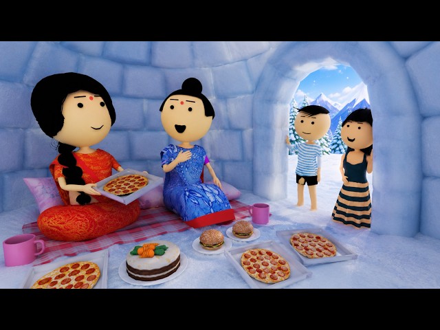 JOKE OF - PICNIC IN AN IGLOO - Comedy time toons