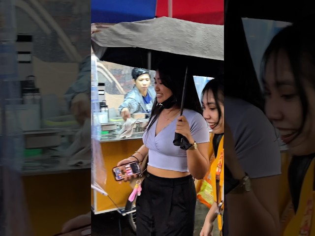 Heavy Rain hits Sampaloc Manila #philippines 🇵🇭 #heavyrain #rainwalk #sampalocmanila