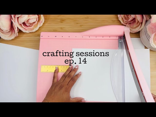 Making an easy 8x8 4 signatures album | crafting sessions ep. 14