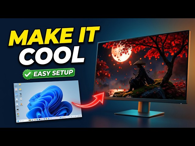 Make Your Desktop Look Cool In 3 Minutes