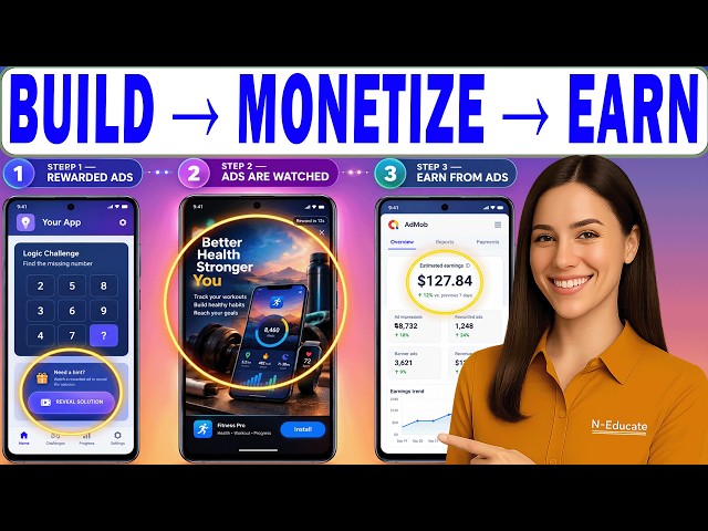 How I Would Build an Android App to Make Money (with AdMob Ads)