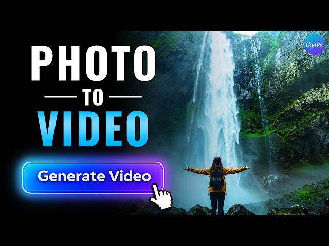 Turn ANY Photo into a Video | Canva AI Tutorial