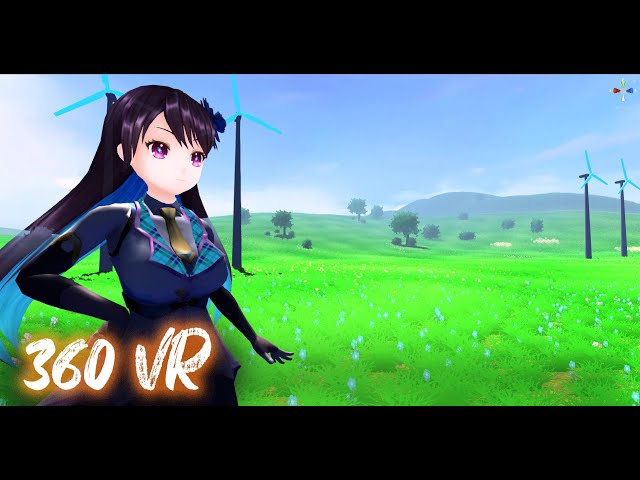 VR 360 Anime Style Scene Made With Unity 3D