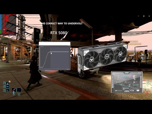 THE CORRECT WAY TO UNDERVOLT A GPU, MY RTX 5080/MSI AFTERBURNER{MUST SEE}