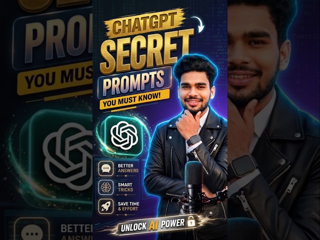 ChatGPT Top 3 Secrets💥| #chatgpt #secret #ytshorts