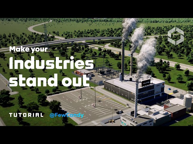 Making Your Industries Stand Out | Inspirational Builds | Cities: Skylines II