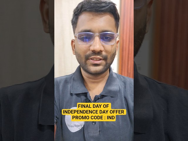 Final day of the offer #prepfusion #offer #gate