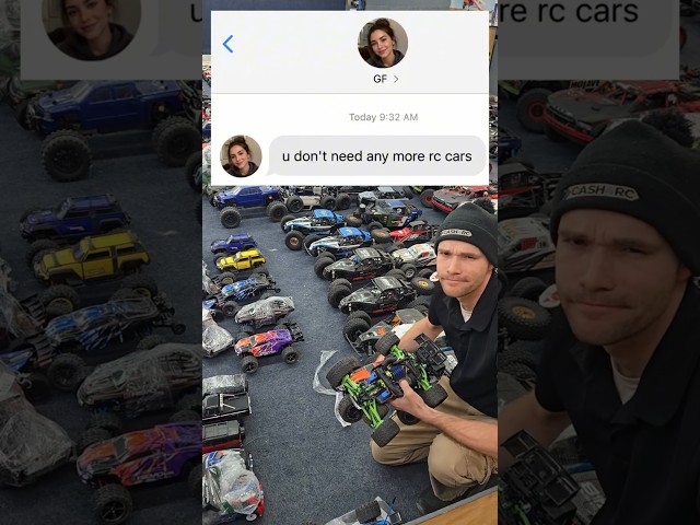 When someone tries to tell you you don't need any more RC cars... #RC #rccar #rctruck #funnyreels