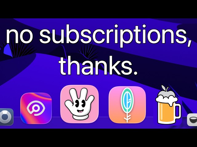 Best (free) open source apps (Mac edition)