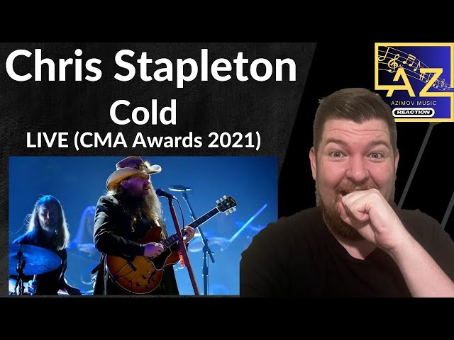 Embracing the Country Vibe: FIRST TIME REACTION to Chris Stapleton's 'Cold' LIVE!🤠 #CountryMusicLove