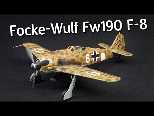 Building the Heller Fw190 & Testing the Gaahleri TurboX Compressor & Airbrush! Build & Review