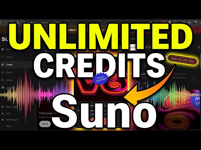 Suno V6 Went Unlimited + Is Wild Too Wild?