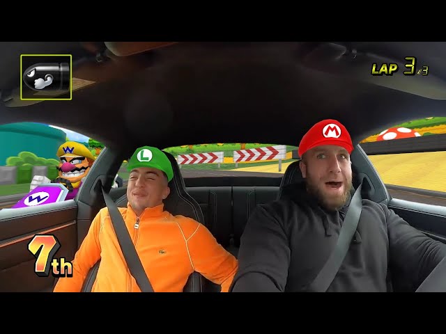 GMK envoie en enfer Inoxtag avec son missile dans Mario Kart