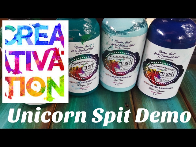 Unicorn Spit Gel Stain- new at CHA
