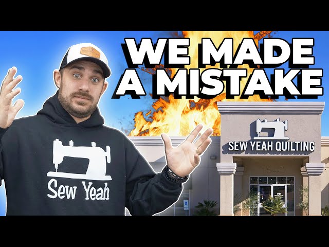 Our Quilt Store is BROKEN...