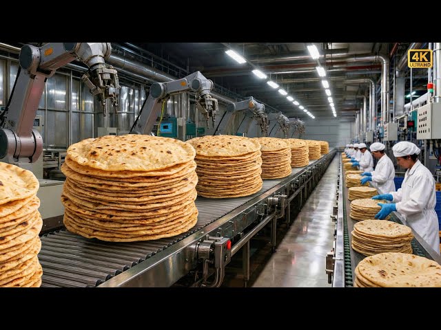Inside a Modern Chapati Factory – The Journey of India’s Iconic Flatbread