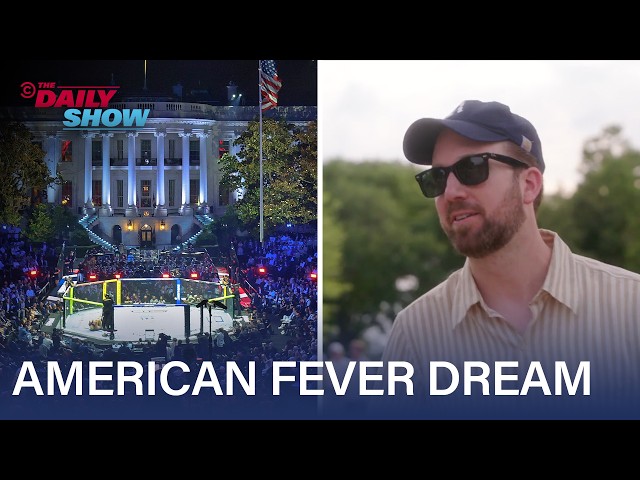 Jordan Klepper Crashes Trump's UFC Birthday Celebration at the White House | The Daily Show