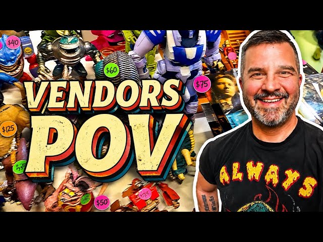 My First Toy Show Selling Vintage Collectibles | Vendors POV