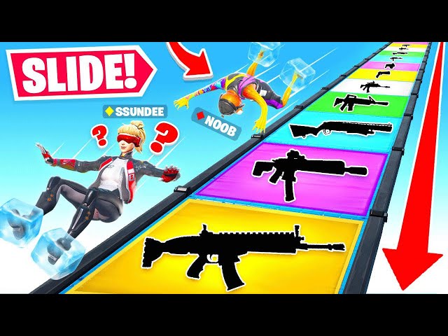 SLIDING For LOOT! Game Mode in Fortnite