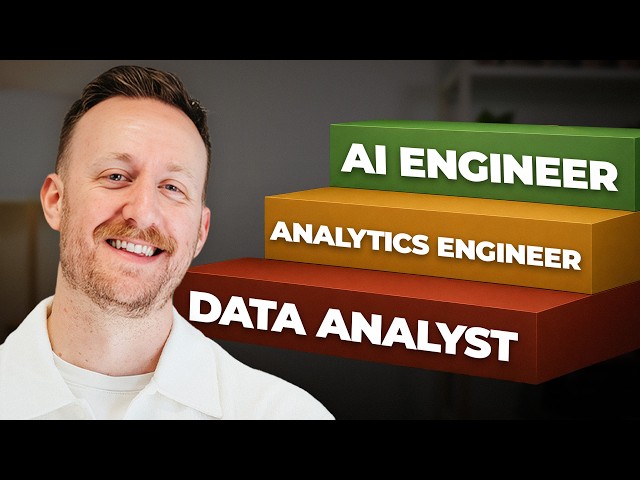 The Ultimate Data Career Ladder: Data Analyst vs. Analytics Engineer vs. AI Engineer