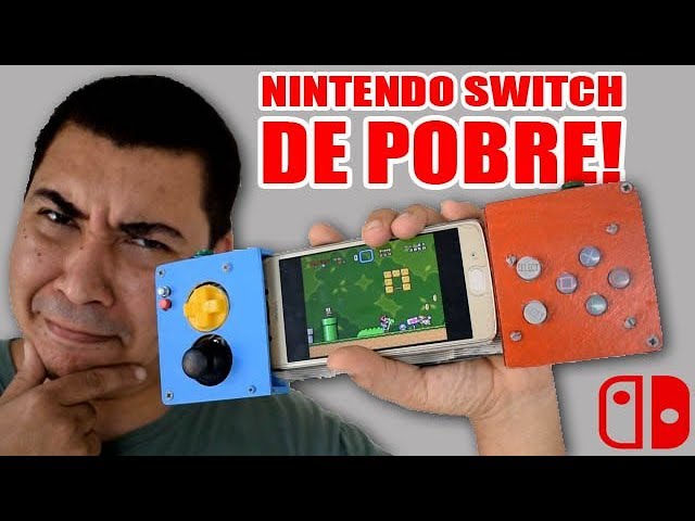 I turned my Smartphone into a Nintendo Switch! #ExtremeDIY!