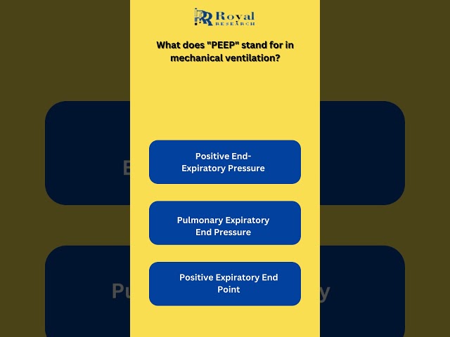 Unlocking the Secrets of Mechanical Ventilation: What is PEEP? | #ytshorts_