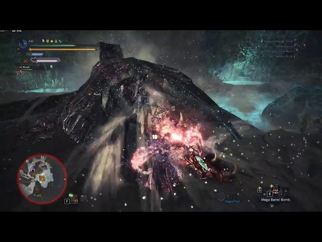 Monster Hunter World - Arch-tempered Vaal Hazak (Dual Blades - The Deathly Quiet Curtain)
