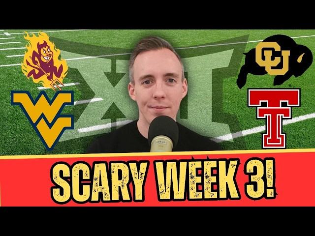 The Big 12 Had a SCARY Week 3 | Reaction & What We Learned (And Didn't)