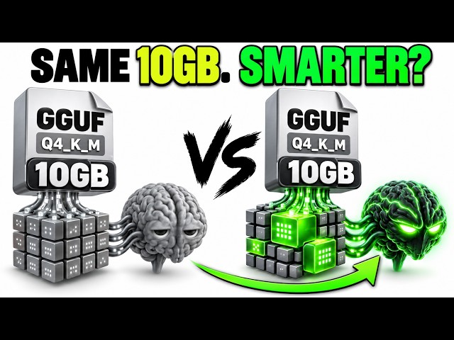 Same VRAM, Better AI? The New GGUF Quant Trick