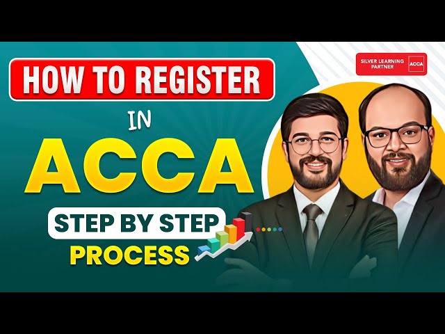How to Register in ACCA | Step By Step Process | ACCA Registration Process | ACCA Course 2025