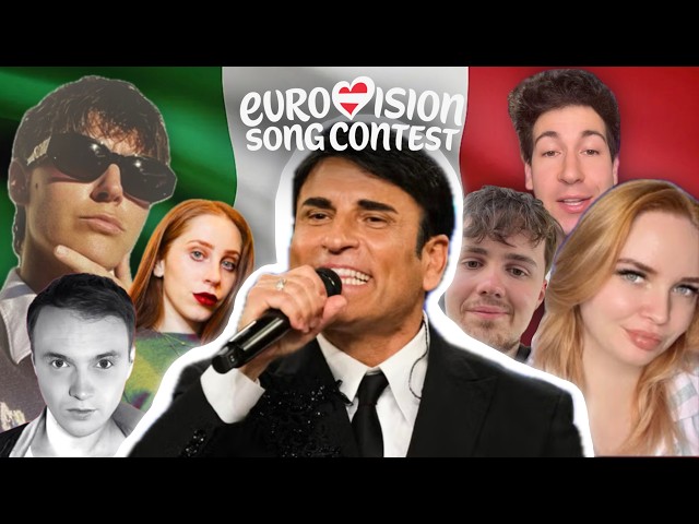 ITALY: Sal Da Vinci - Per sempre si REACTION COMPILATION #eurovision2026  🇮🇹