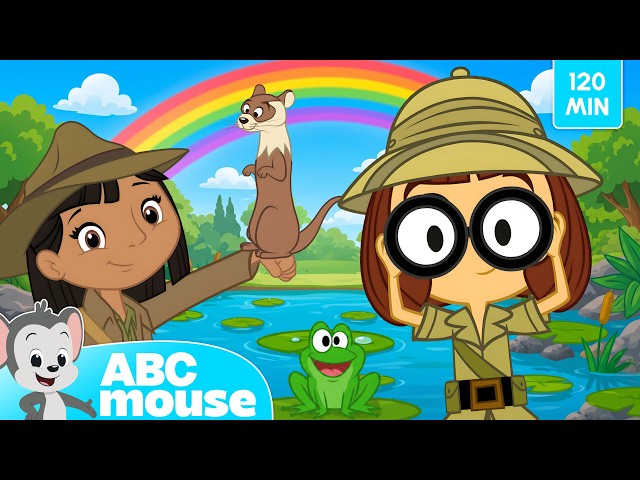 Explore the World for Kids 🌈🦋 | Geography, Weather, Reading & More | ABCmouse 2-Hour Compilation