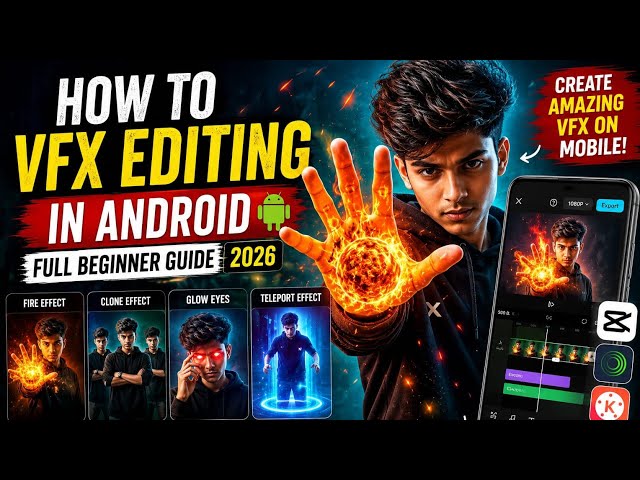 How to VFX Editing in Android 😱 | Full Beginner Guide 2026