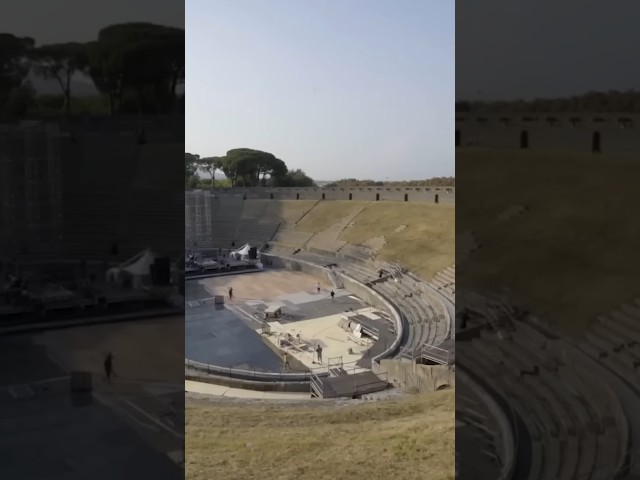 The minute someone mooted the idea of playing in Pompeii, I said: Go for it. But you'll never get it