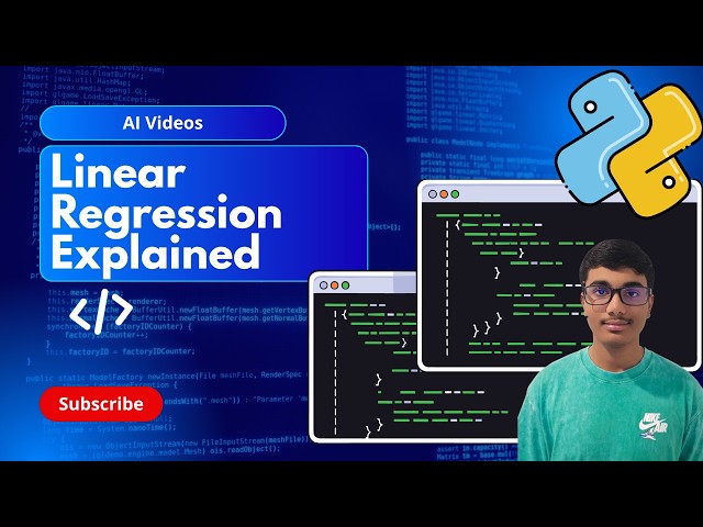 Linear Regression Explained | How Machines Learn From Data