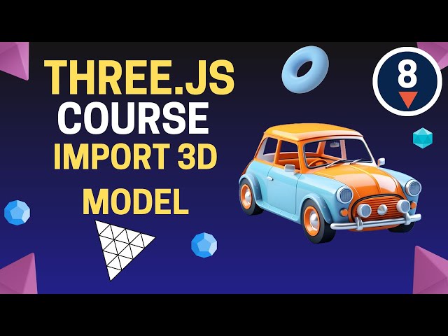 Three JS Full Course - Three JS Course - Import 3d Model In Three JS
