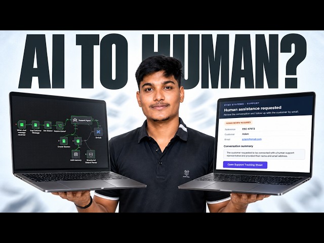 How to Add Human Handoff to an n8n AI Agent | Tutorial