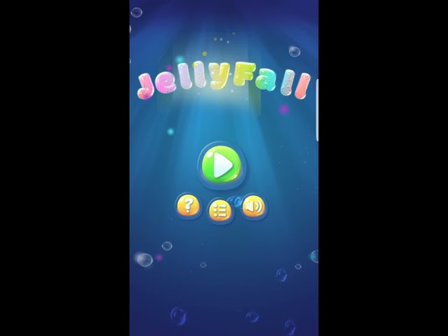My new published game JellyFall (Android) on Unity - Demo