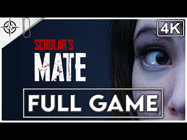 SCHOLAR'S MATE Gameplay Walkthrough FULL GAME [4K 60FPS] - No Commentary
