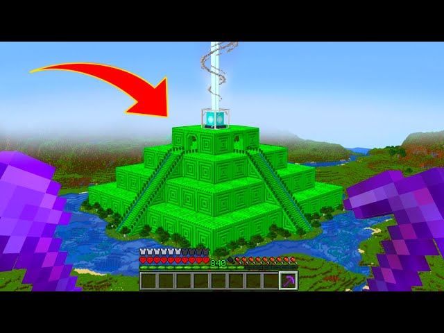 I Built The Most Over The Top Beacon In Minecraft Hardcore