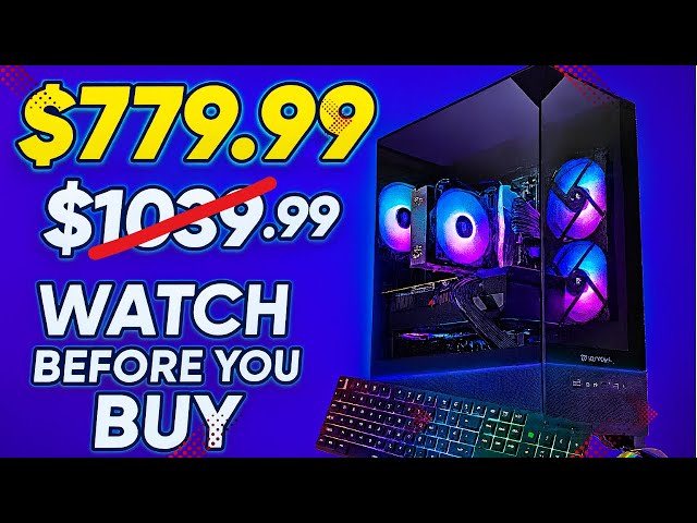 iBUYPOWER Element SE Gaming PC RTX 5060 In Depth Review - Best Buy Black Friday Sale